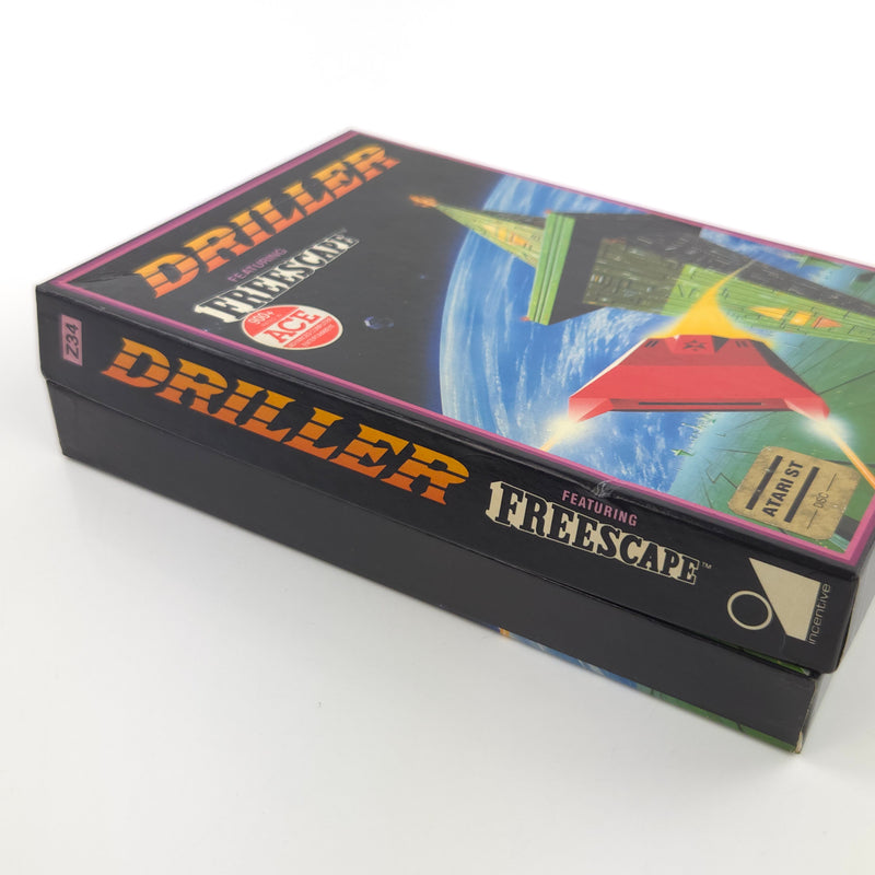 Atari ST STE Spiel : Driller featuring Freescape - Diskette Anleitung OVP