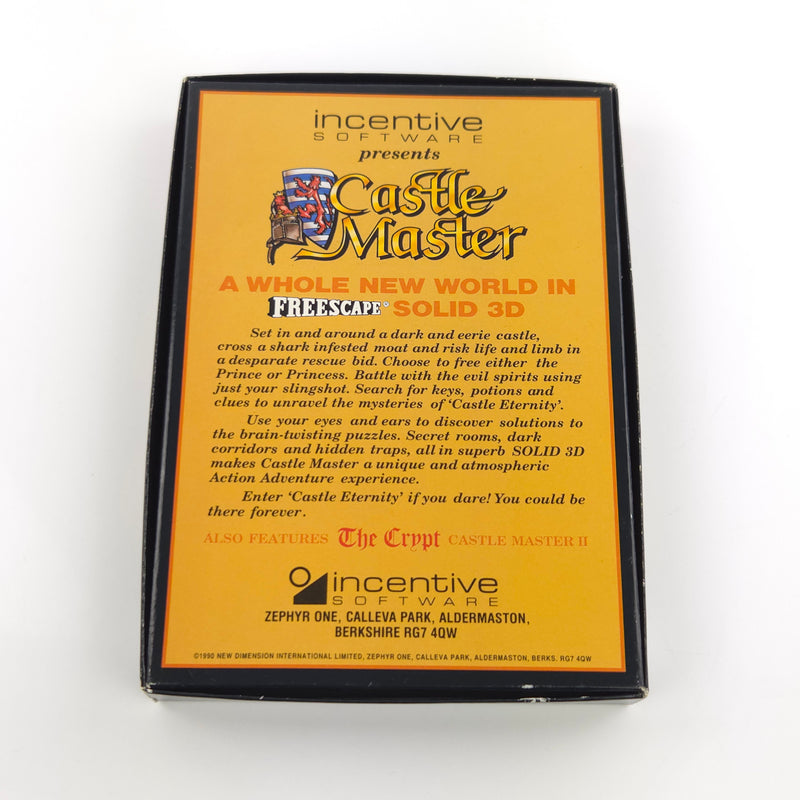 Atari ST STE Spiel : Castle Master featuring the Crypt - Diskette Anleitung OVP