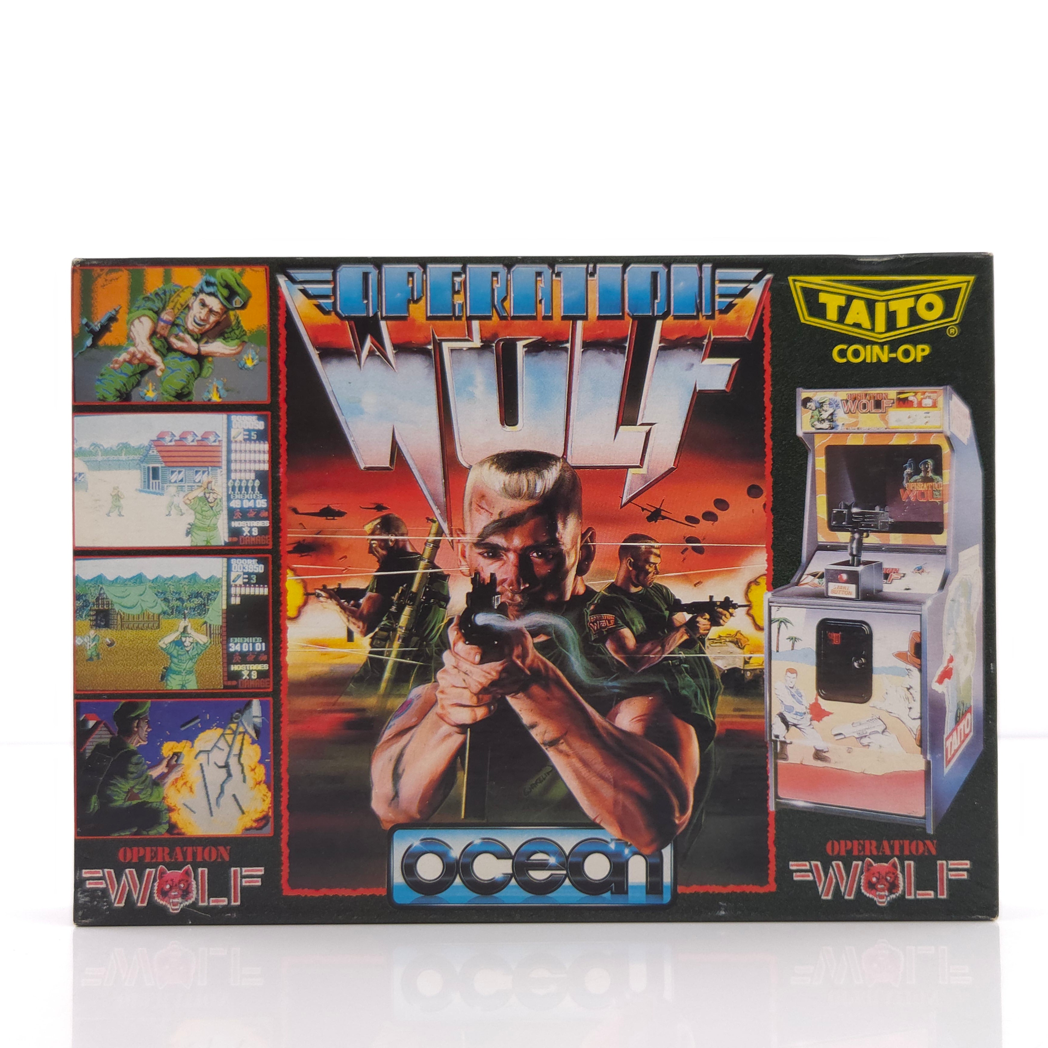 Atari ST STE Spiel : Operation Wolf - Diskette Anleitung OVP / OCEAN