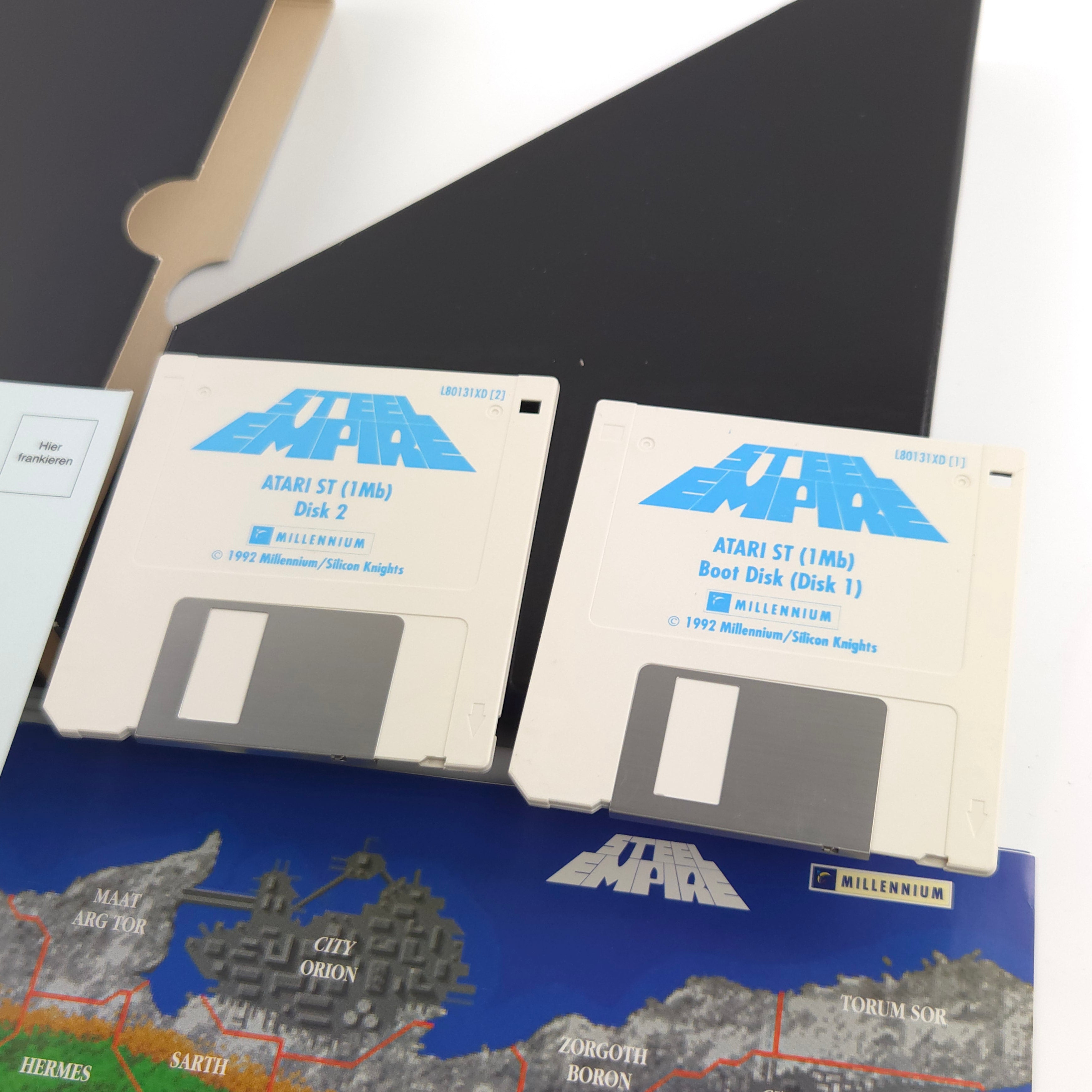 Atari ST STE Spiel : Steel Empire - Diskette Anleitung OVP / Millenium