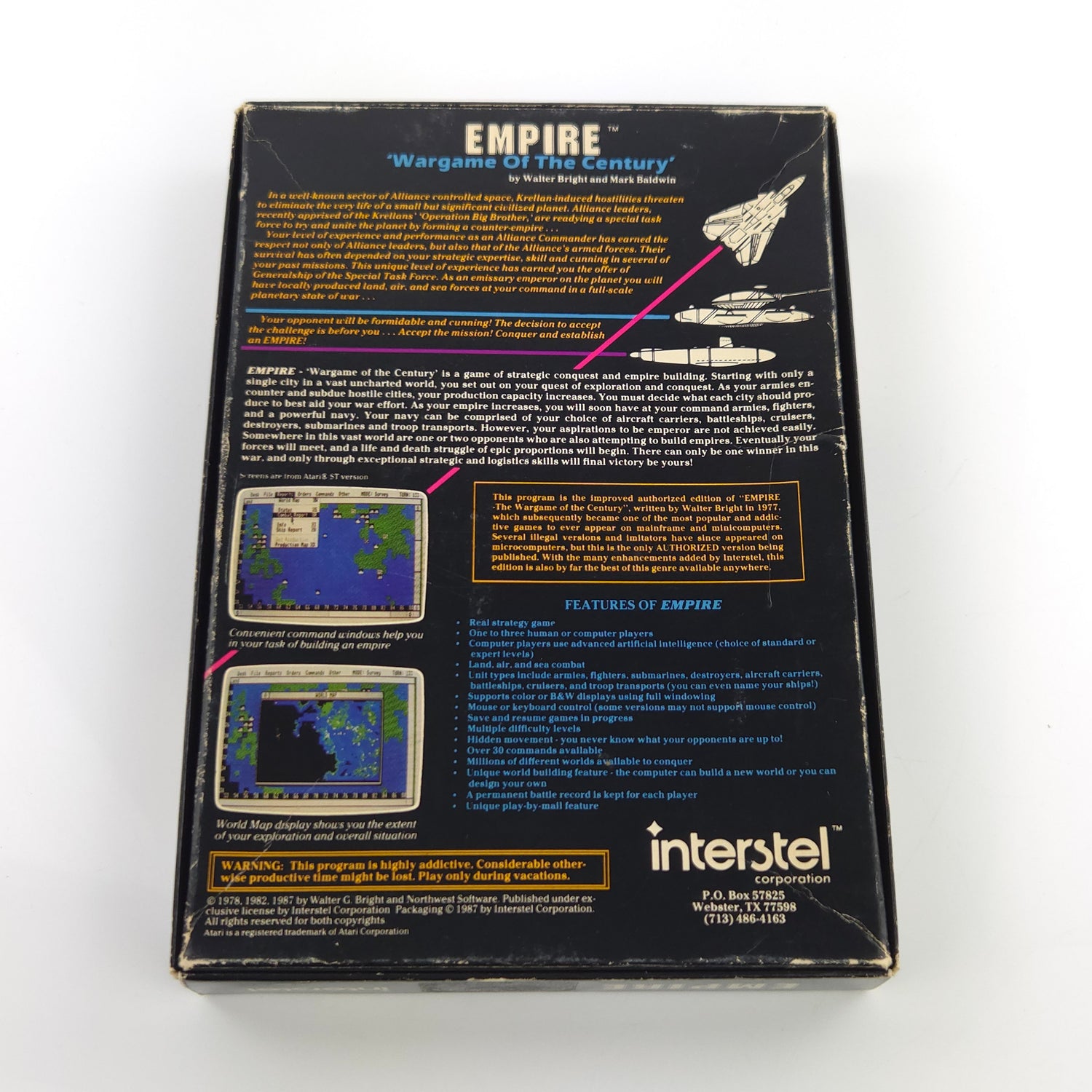 Atari ST STE Spiel : Empire Wargame of the Century - Diskette Anleitung OVP