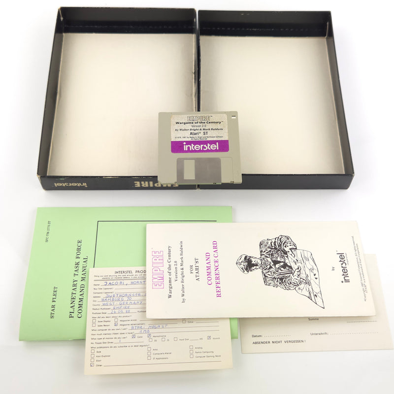 Atari ST STE Spiel : Empire Wargame of the Century - Diskette Anleitung OVP