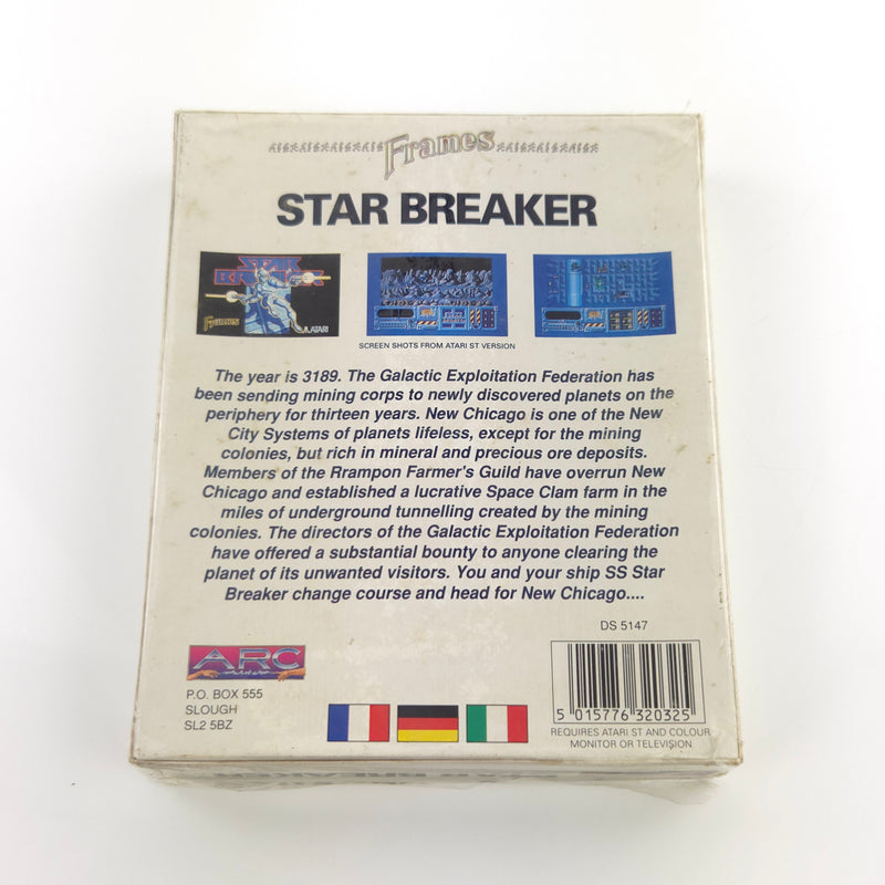 Atari ST STE Spiel : Star Breaker - NEU OVP SEALED Diskette