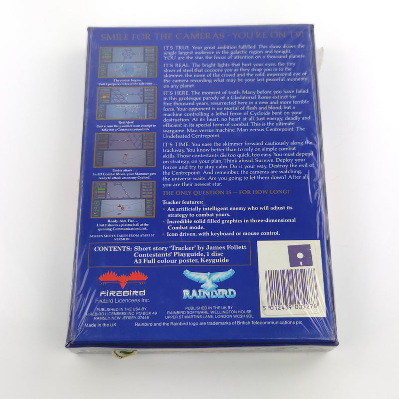 Atari ST STE Spiel : Tracker - NEU OVP SEALED Diskette / Rainbird