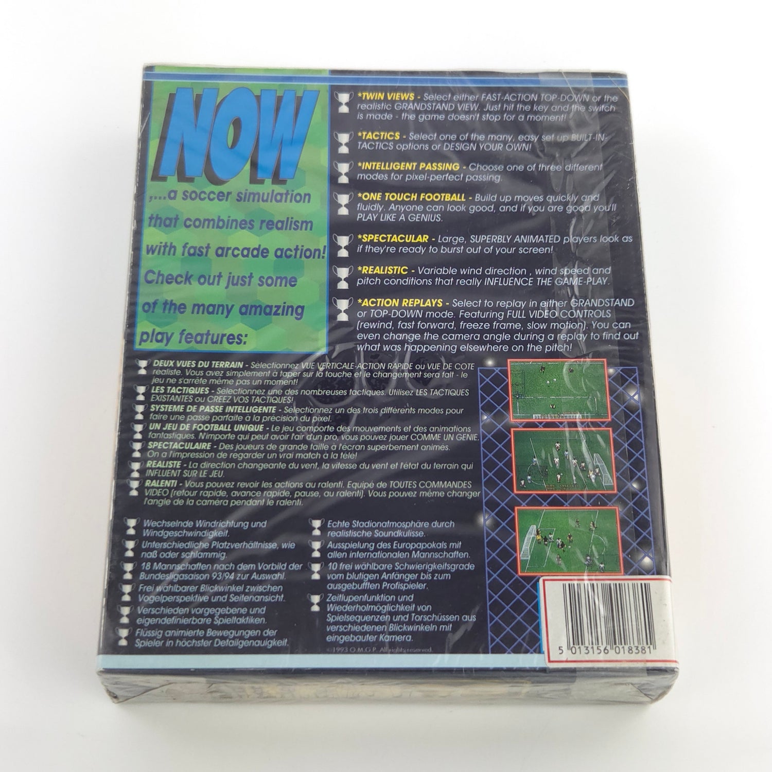 Atari ST STE Spiel : European Champions Fußball - NEU OVP SEALED Diskette