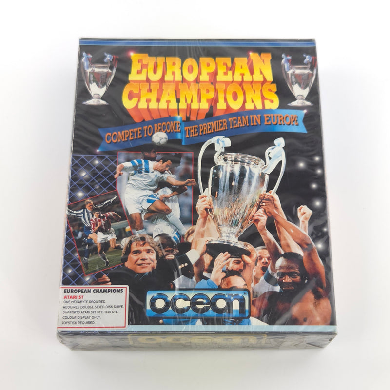 Atari ST STE Spiel : European Champions Fußball - NEU OVP SEALED Diskette