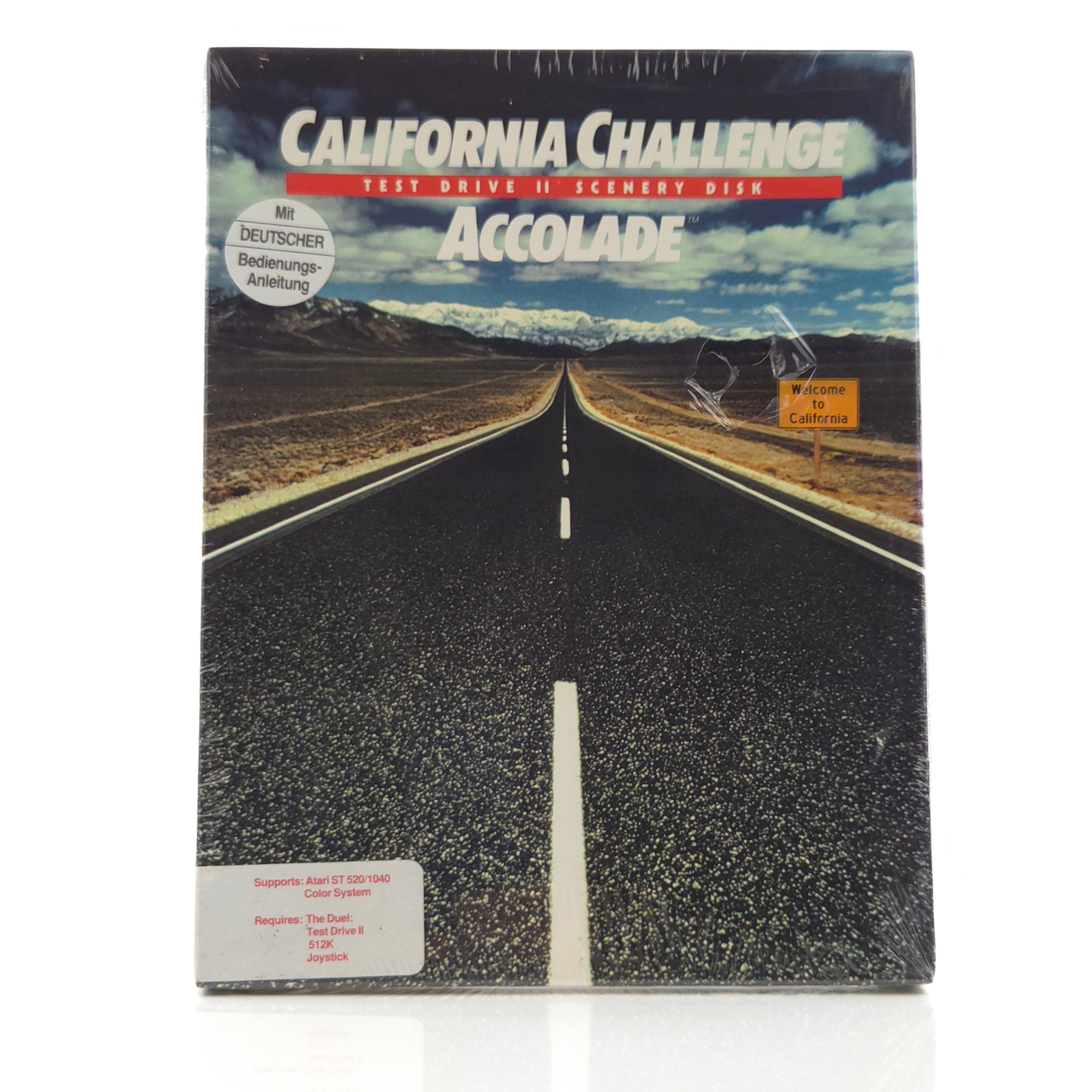 Atari ST STE Spiel : California Challenge Test Drive II - NEU OVP SEALED