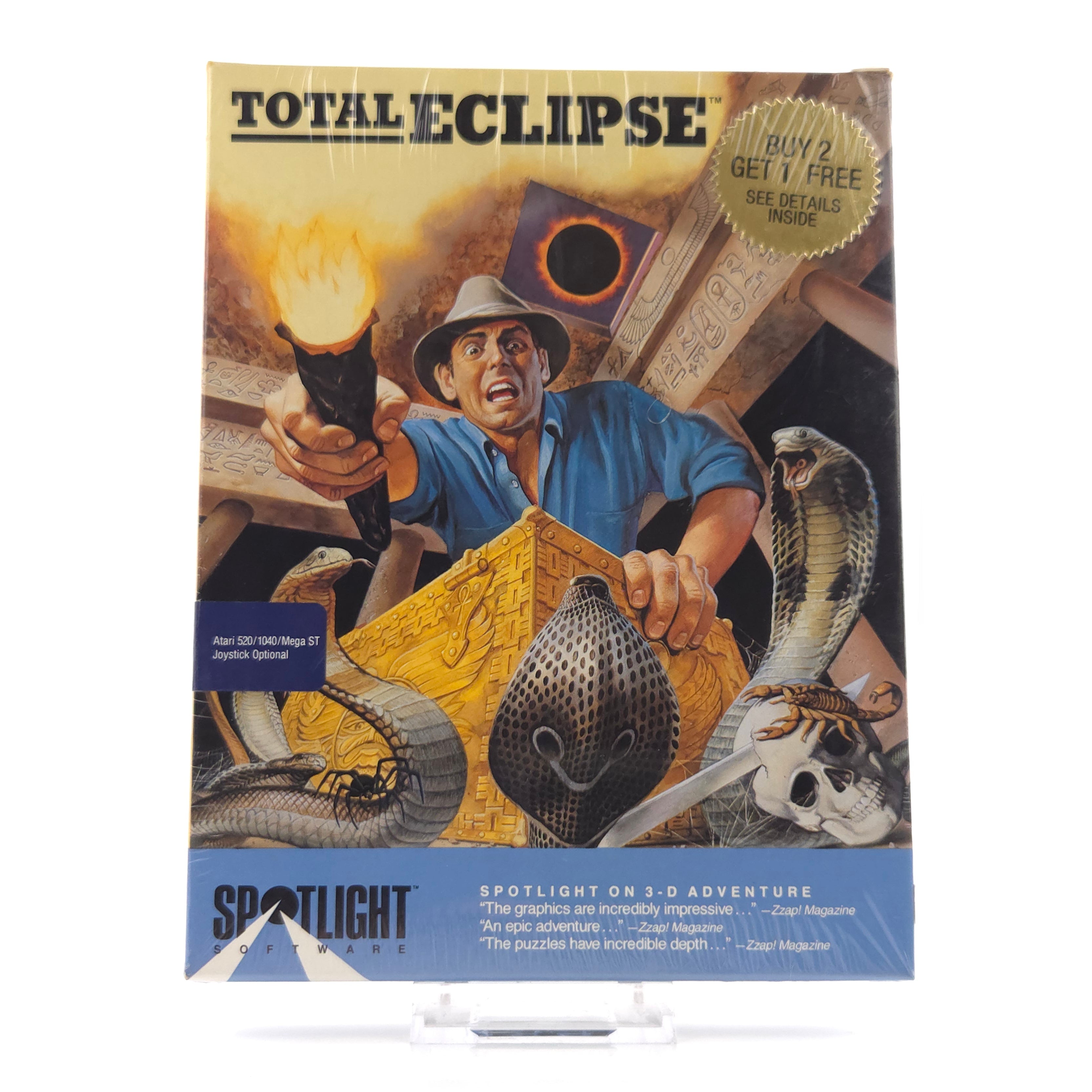 Atari ST STE Spiel : Total Eclipse - NEU OVP SEALED / Spotlight
