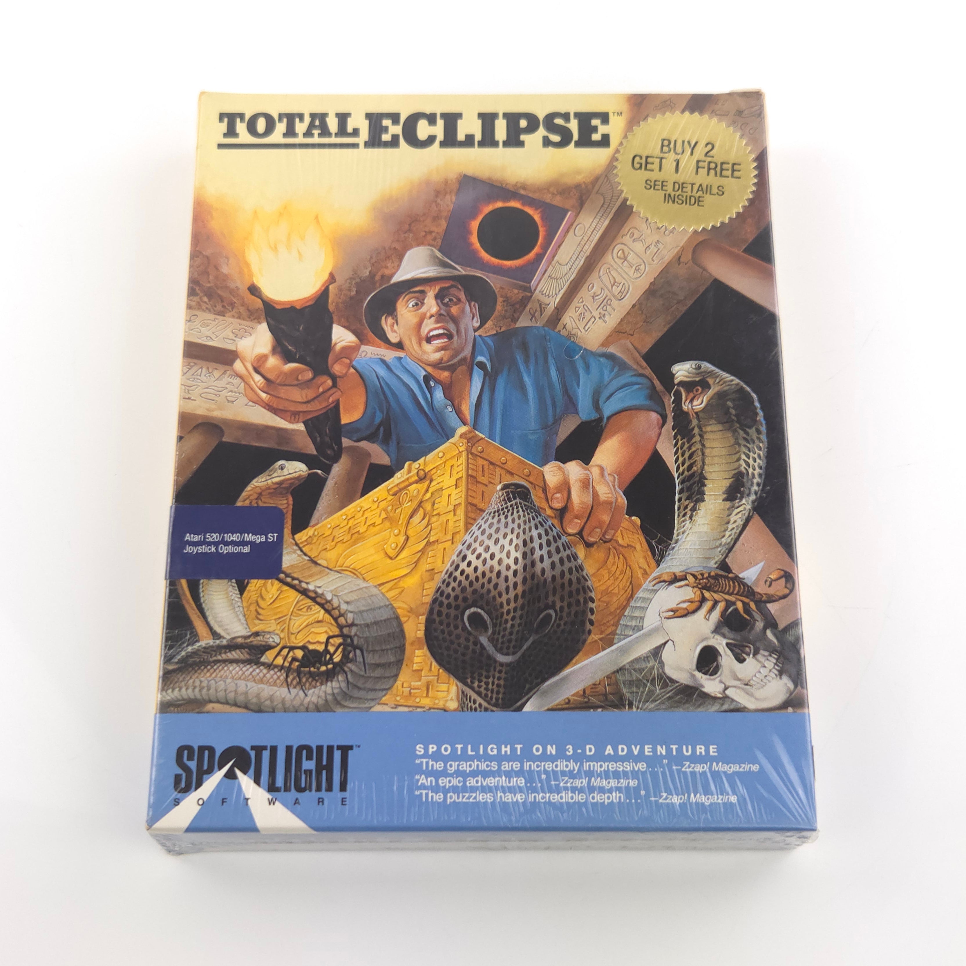 Atari ST STE Spiel : Total Eclipse - NEU OVP SEALED / Spotlight