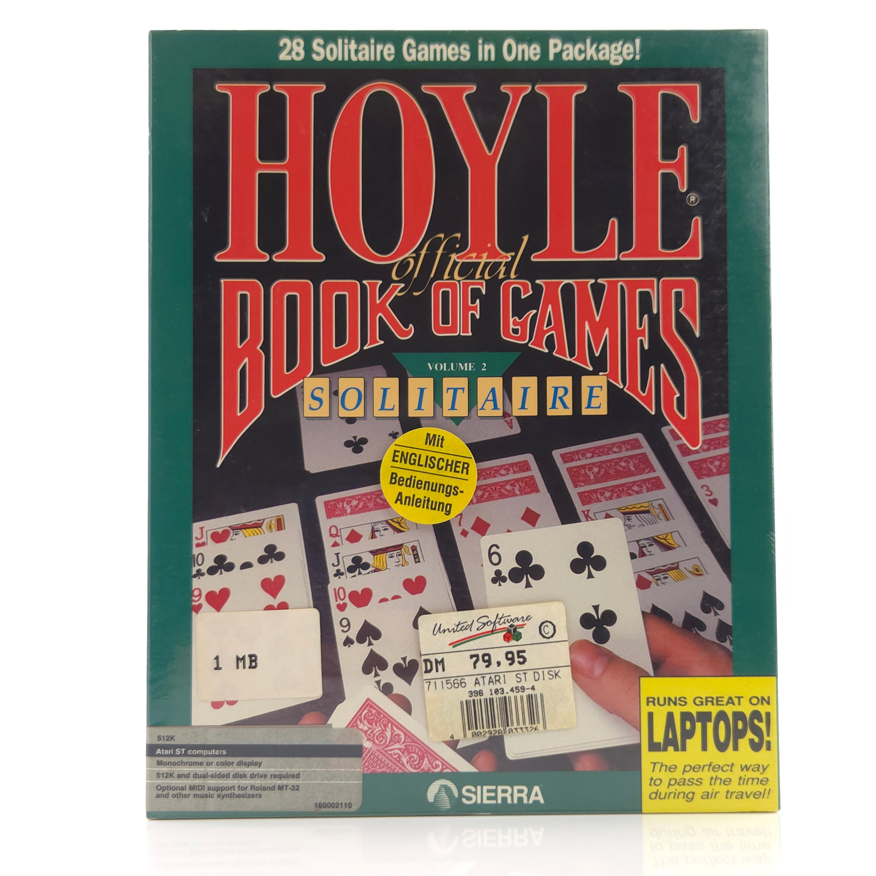 Atari ST STE Spiel : Hoyle official Book of Games - NEU OVP SEALED / Sierra
