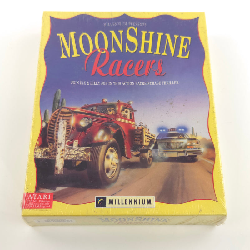 Atari ST STE Spiel : Moonshine Racers - NEU OVP SEALED / Millenium