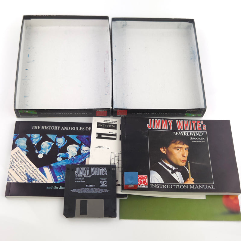 Atari ST STE Spiel : Jimmy Whites Whirlwind Snooker - Diskette Anleitung OVP