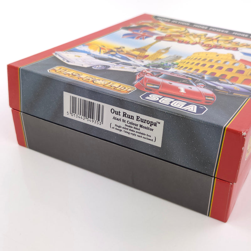 Atari ST STE Spiel : Out Run Europa - Diskette Anleitung OVP Big Box / SEGA