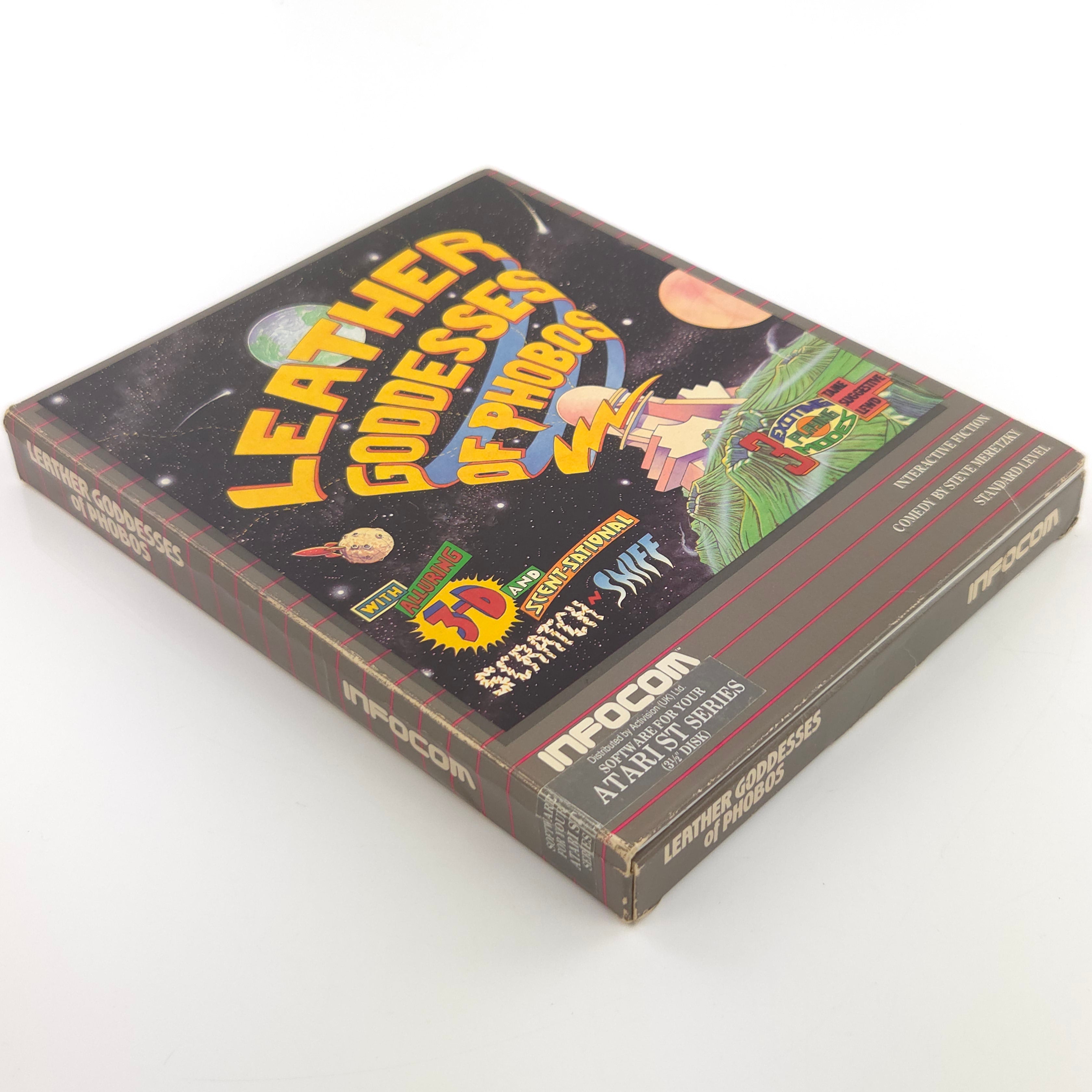 Atari ST STE Spiel : Leather Goddesses of Phobos - Diskette Anleitung OVP