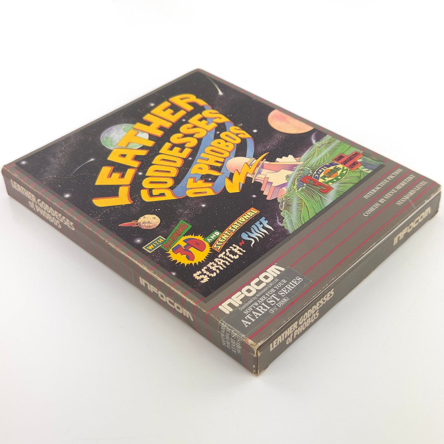 Atari ST STE Spiel : Leather Goddesses of Phobos - Diskette Anleitung OVP