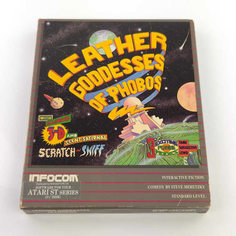 Atari ST STE Spiel : Leather Goddesses of Phobos - Diskette Anleitung OVP