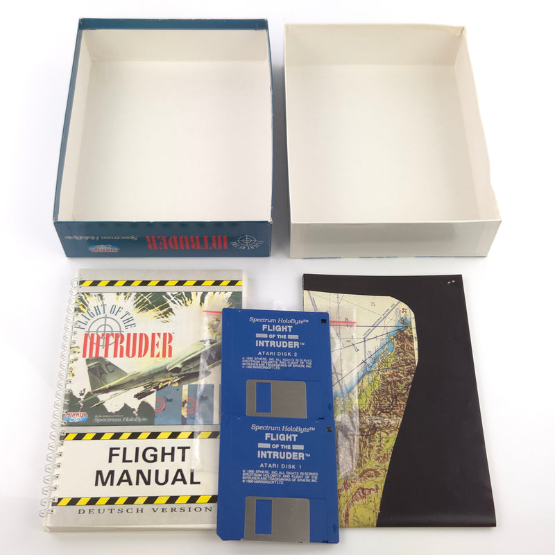 Atari ST STE Spiel : Flight of the Intruder - Diskette Anleitung OVP Big Box