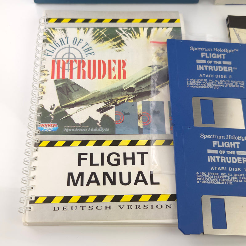 Atari ST STE Spiel : Flight of the Intruder - Diskette Anleitung OVP Big Box