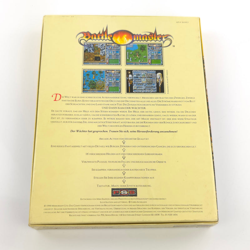 Atari ST STE Spiel : Battle Master - Diskette Anleitung OVP / PSS