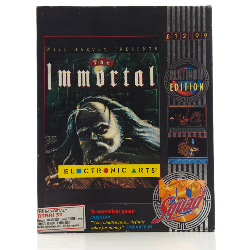 Atari ST STE Spiel : Will Harvey Presents The Immortal - Diskette Anleitung OVP