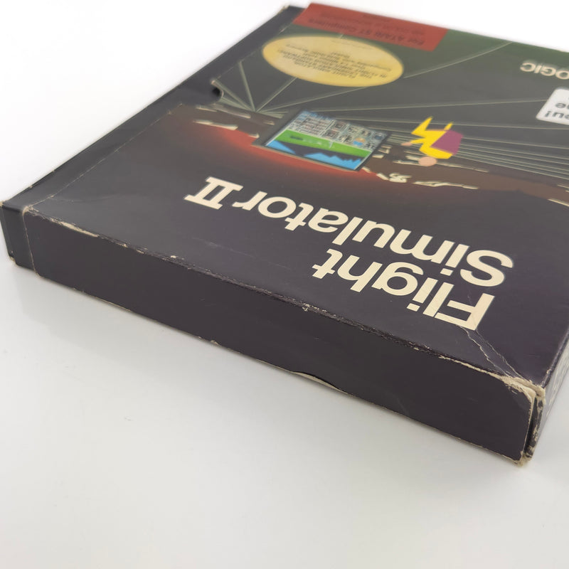 Atari ST STE Spiel : Flight Simulator II - Diskette Anleitung OVP / sublogic
