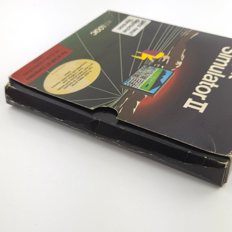 Atari ST STE Spiel : Flight Simulator II - Diskette Anleitung OVP / sublogic