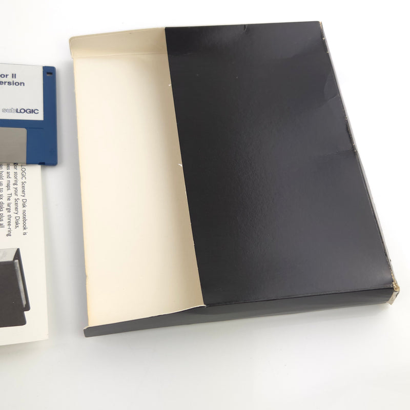 Atari ST STE Spiel : Flight Simulator II - Diskette Anleitung OVP / sublogic