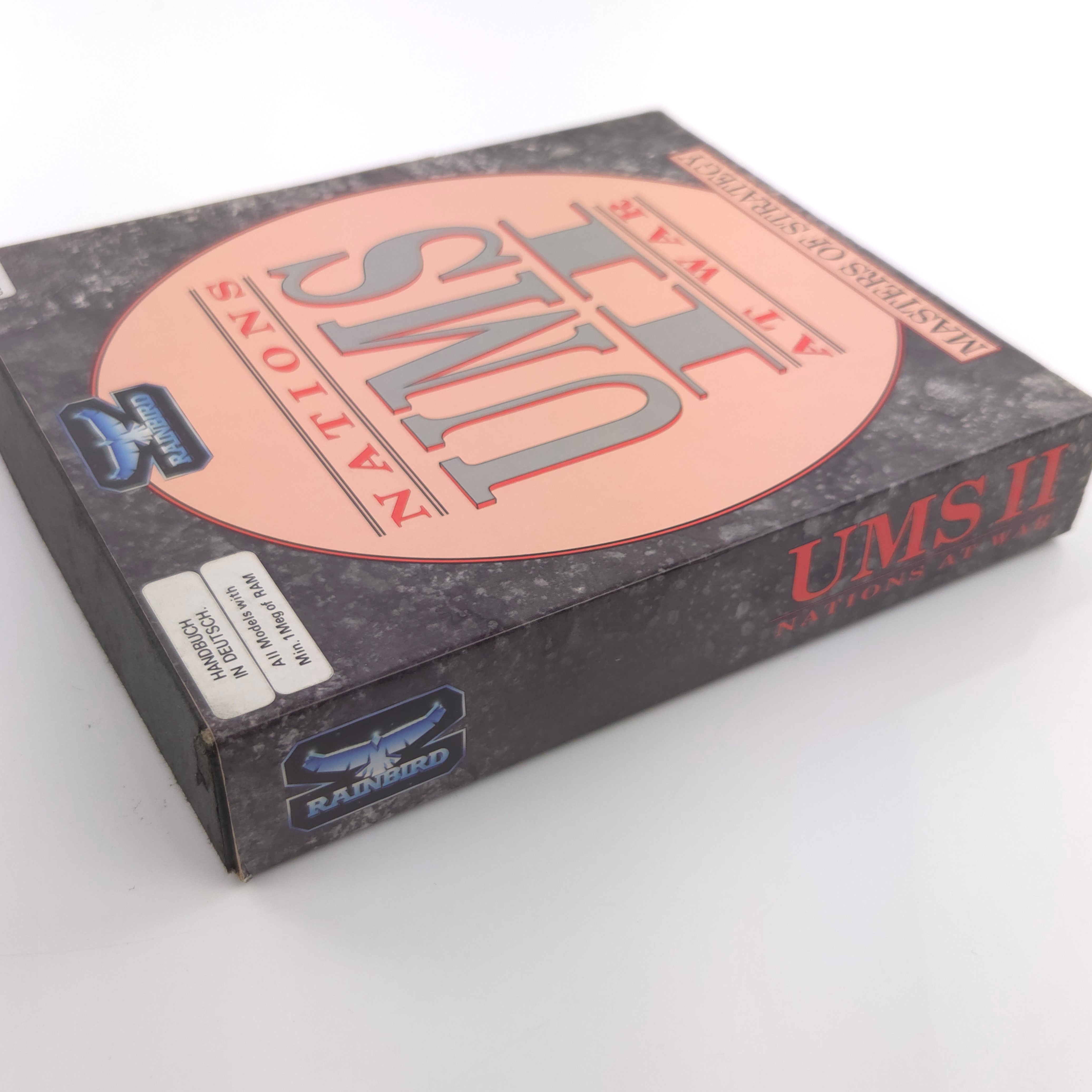 Atari ST STE Spiel : UMS II Nations at War - Diskette Anleitung OVP / Rainbird