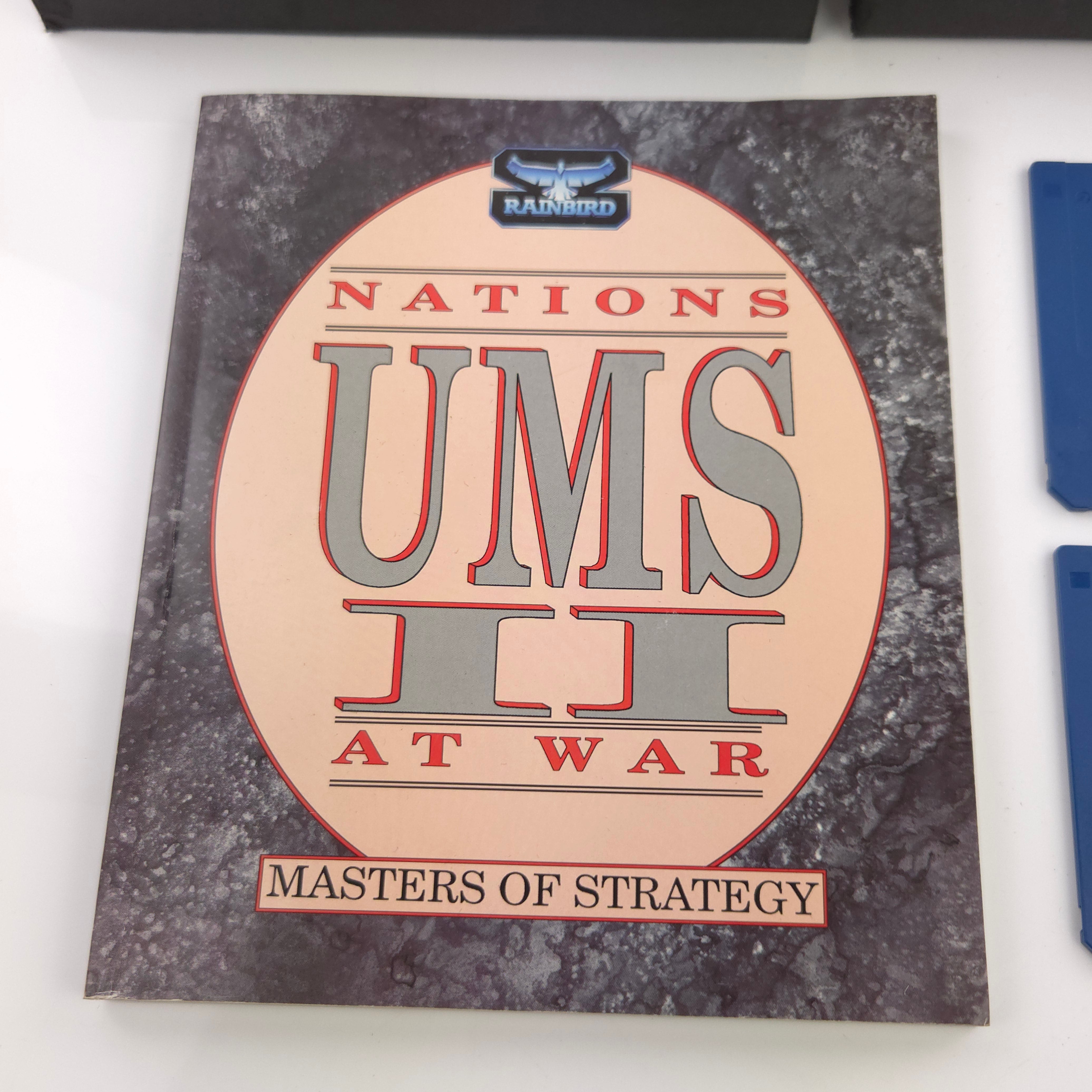 Atari ST STE Spiel : UMS II Nations at War - Diskette Anleitung OVP / Rainbird