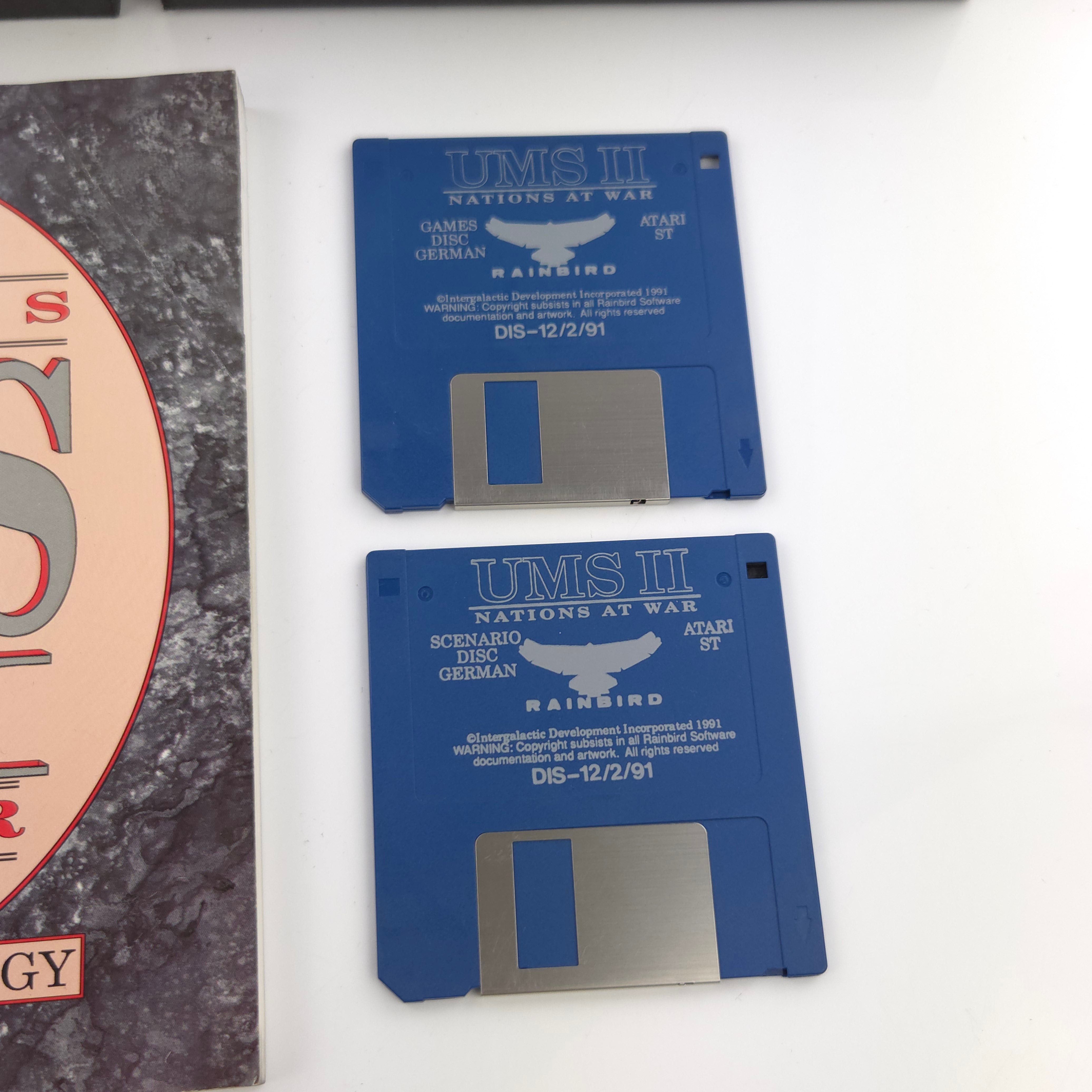 Atari ST STE Spiel : UMS II Nations at War - Diskette Anleitung OVP / Rainbird