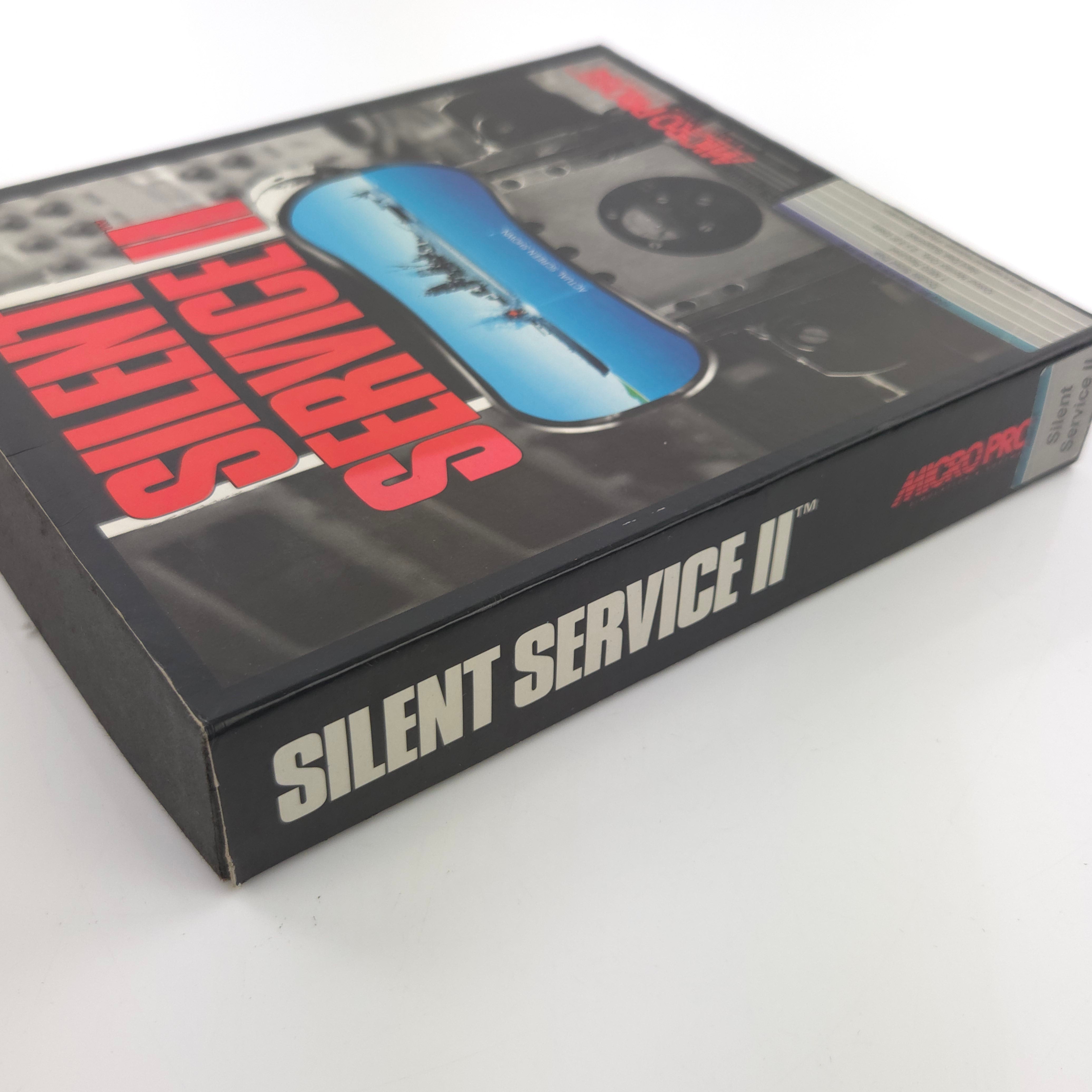 Atari ST STE Spiel : Silent Service II - Diskette Anleitung OVP / Micropose