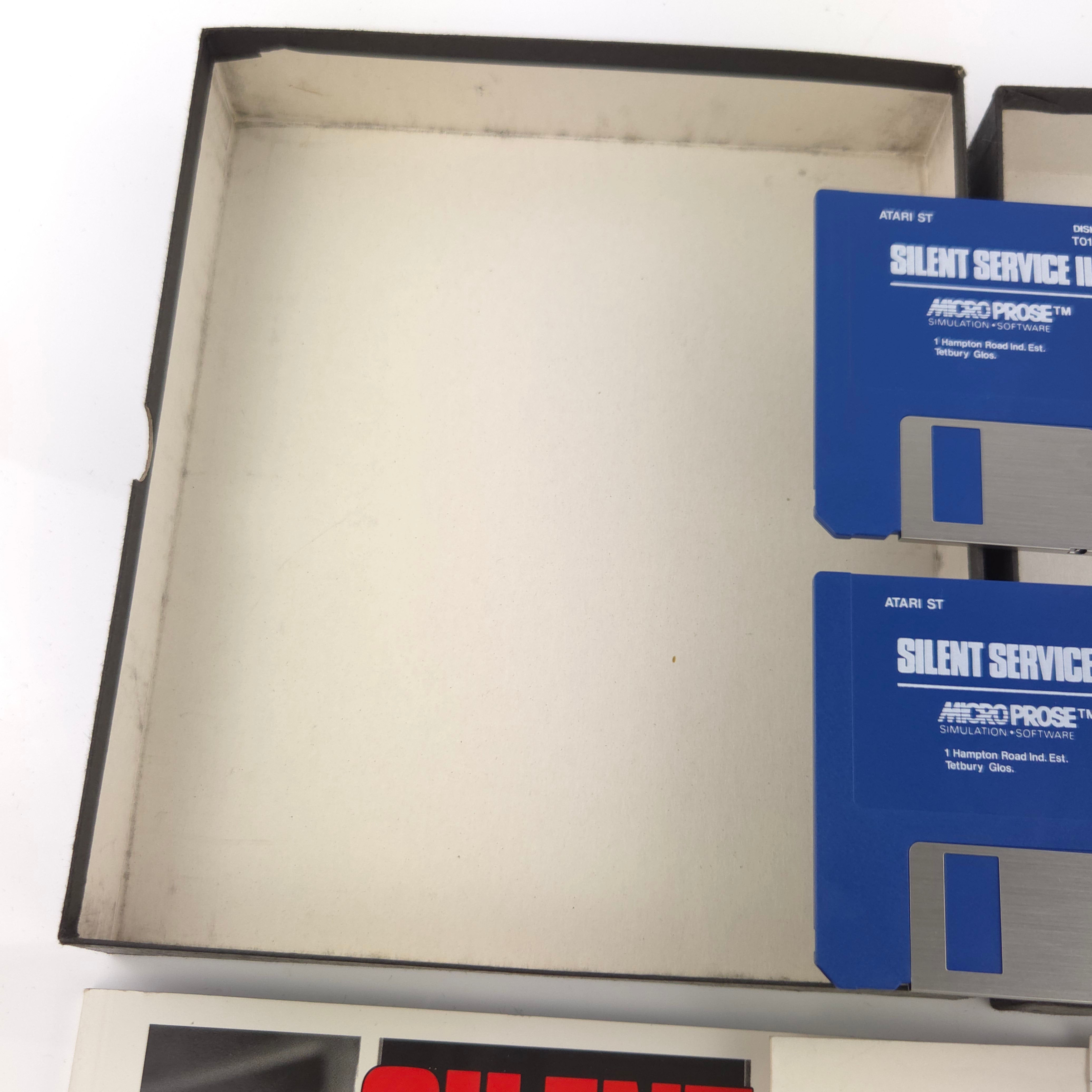 Atari ST STE Spiel : Silent Service II - Diskette Anleitung OVP / Micropose