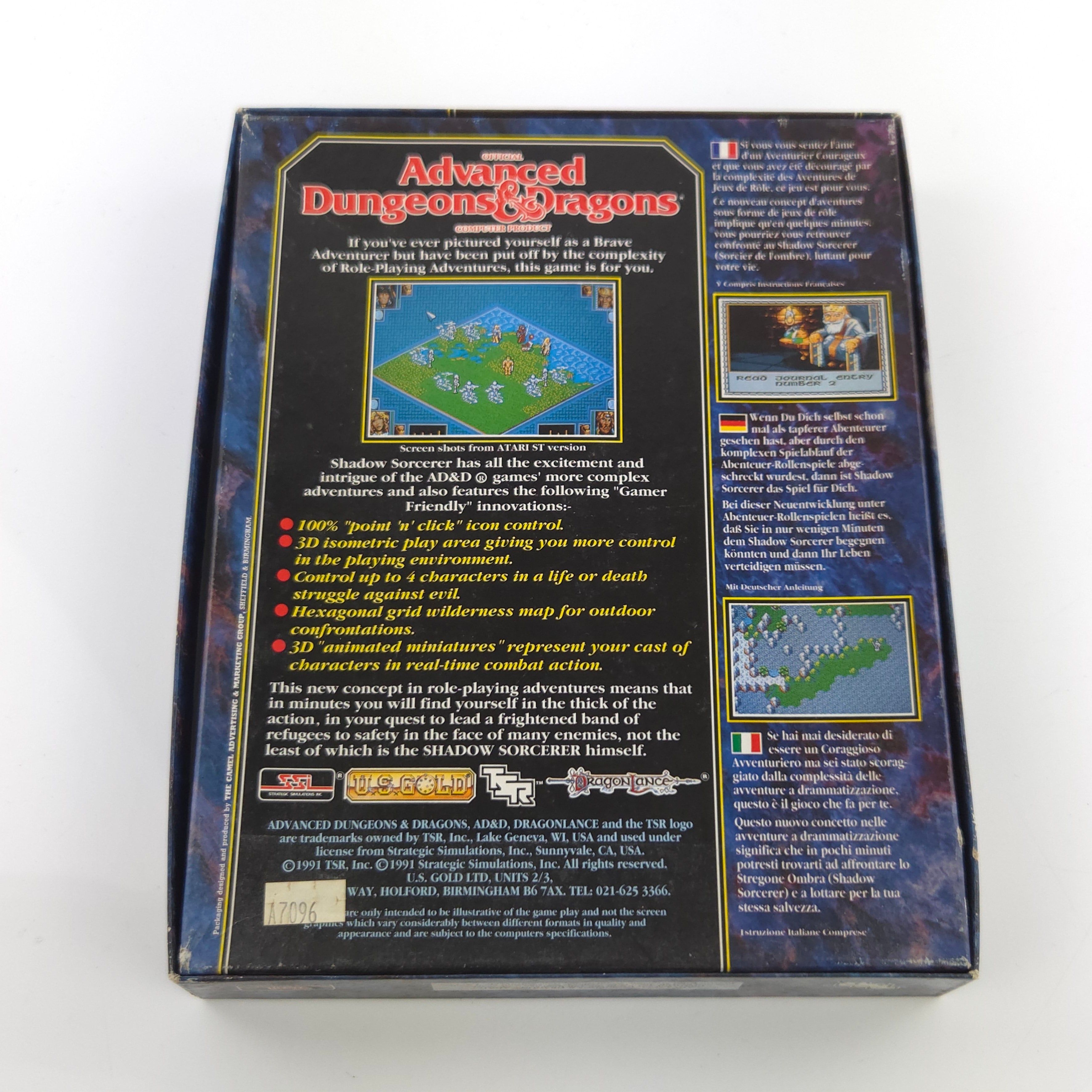 Atari ST STE Spiel : Shadow Sorcerer Special Limited Edition - OVP