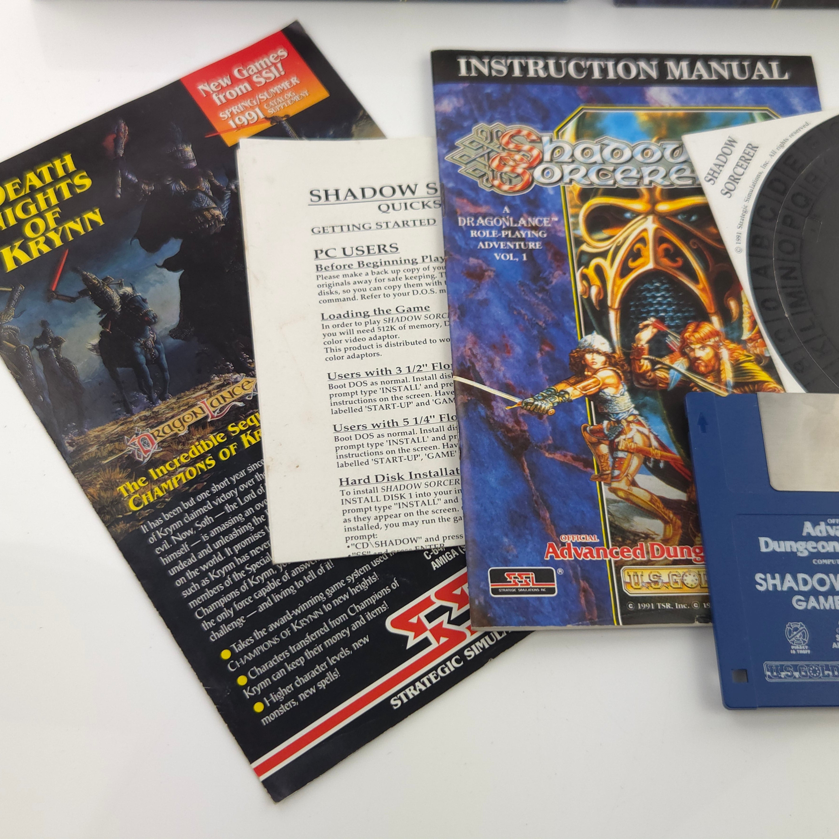 Atari ST STE Spiel : Shadow Sorcerer Special Limited Edition - OVP