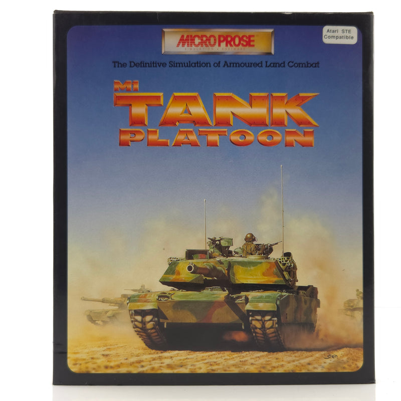 Atari ST STE Spiel : MI Tank Platoon - Diskette Anleitung OVP / Micropose