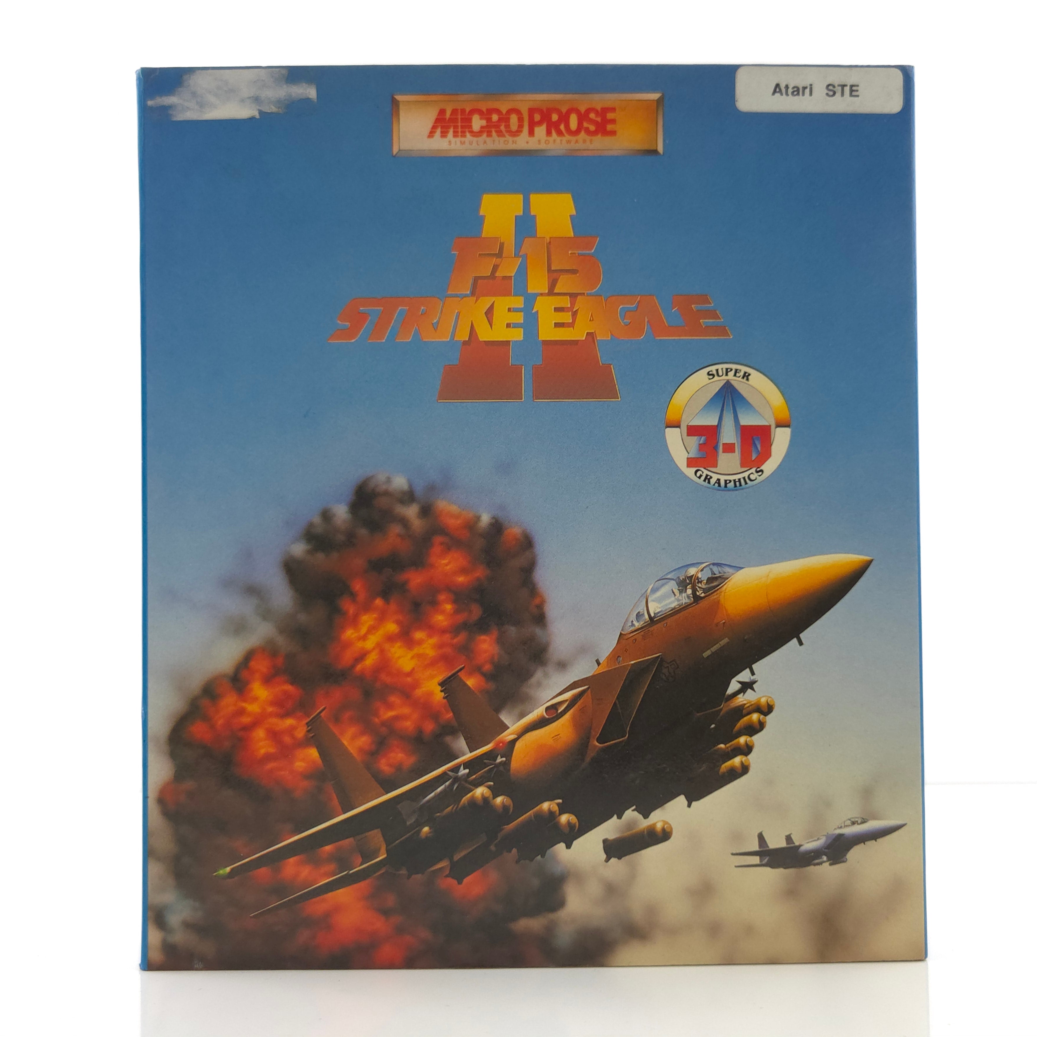 Atari ST STE Spiel : F-15 Strike Eagle II - Diskette Anleitung OVP / Micropose