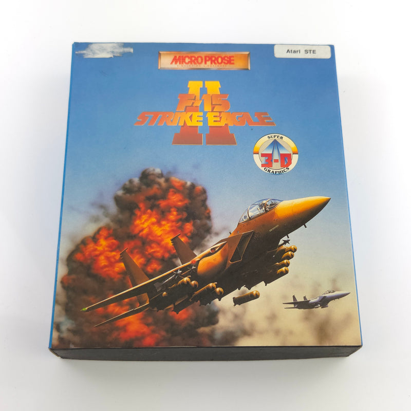Atari ST STE Spiel : F-15 Strike Eagle II - Diskette Anleitung OVP / Micropose