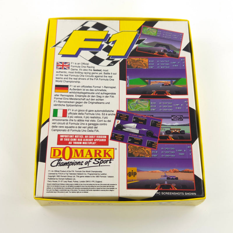 Atari ST STE Spiel : F-1 Formula World Championship - Diskette Anleitung OVP