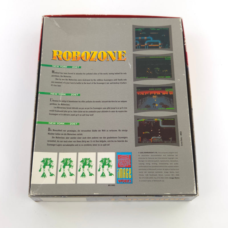 Atari ST STE Spiel : Robozone - Diskette Anleitung OVP / Image Works