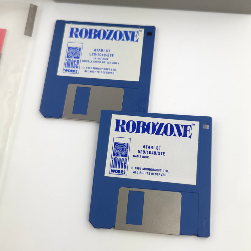 Atari ST STE Spiel : Robozone - Diskette Anleitung OVP / Image Works