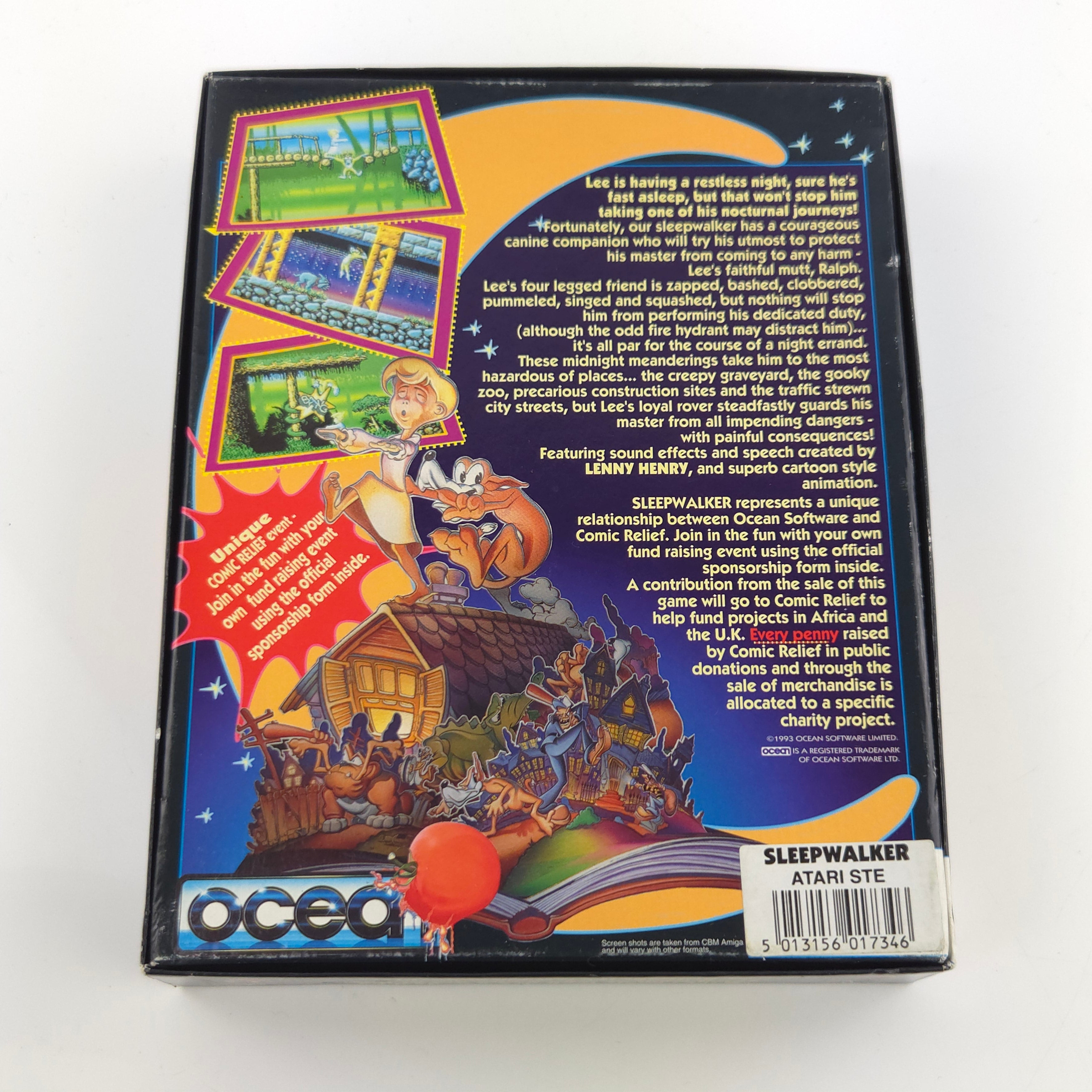Atari ST STE Spiel : Sleep Walker - Diskette Anleitung OVP / Ocean