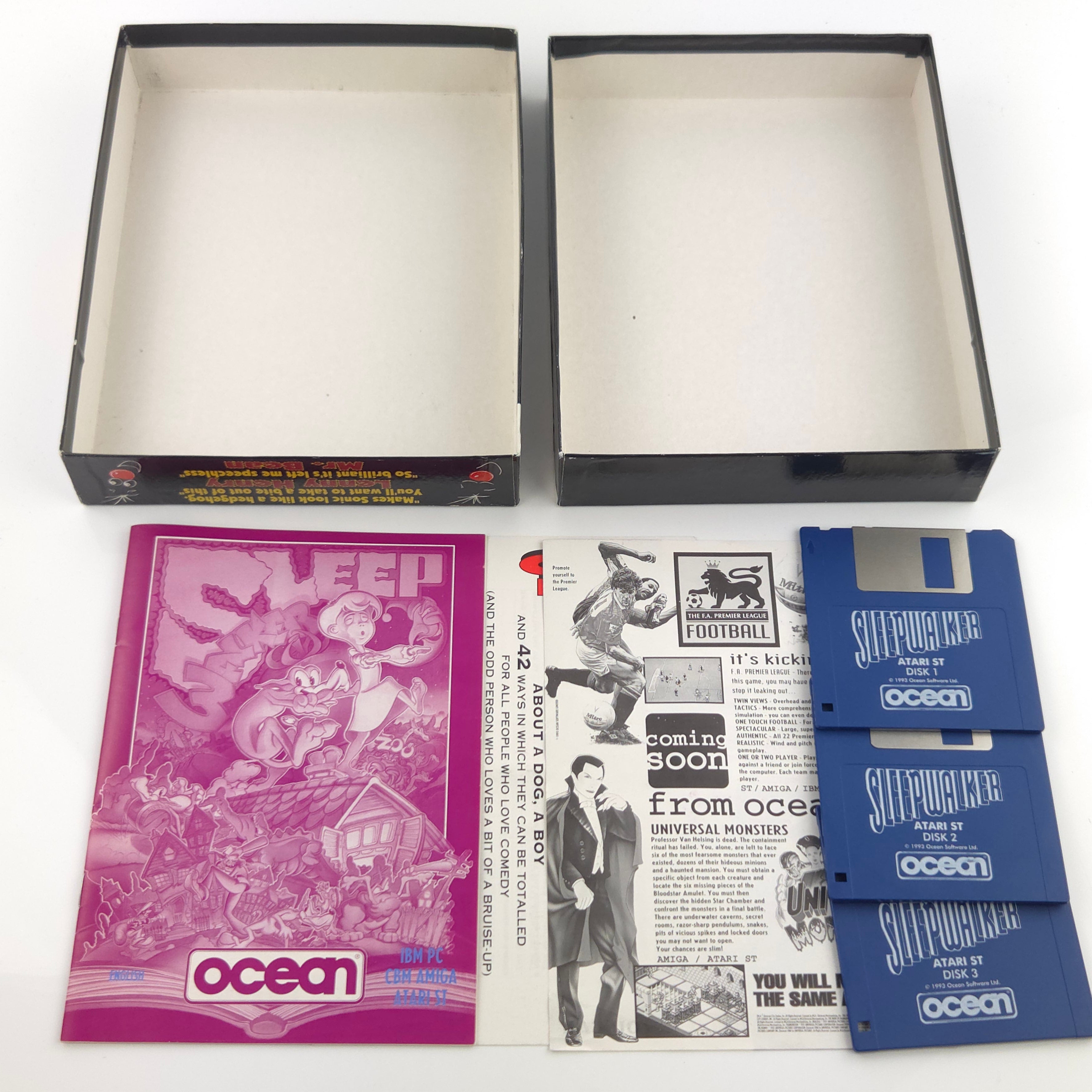 Atari ST STE Spiel : Sleep Walker - Diskette Anleitung OVP / Ocean