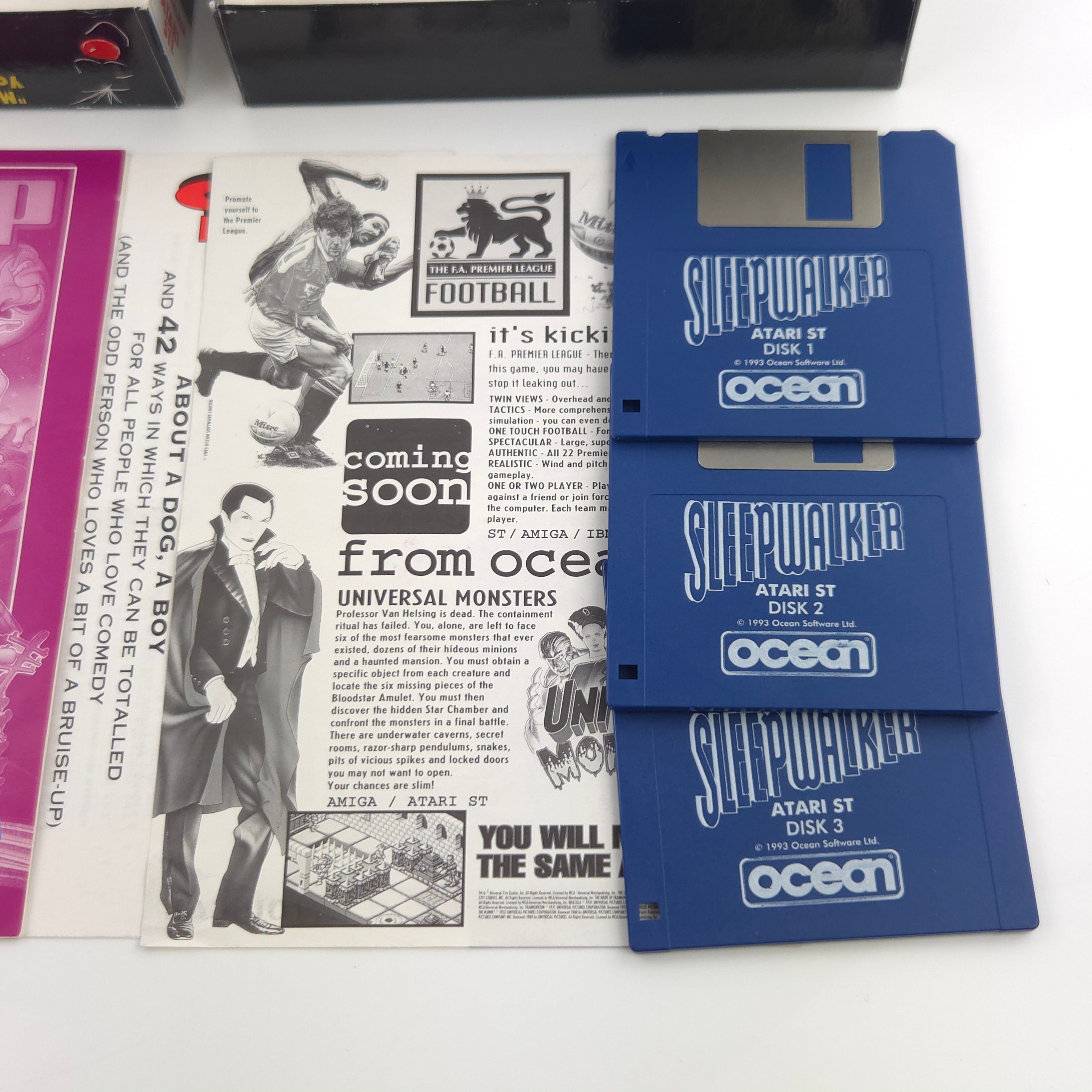 Atari ST STE Spiel : Sleep Walker - Diskette Anleitung OVP / Ocean