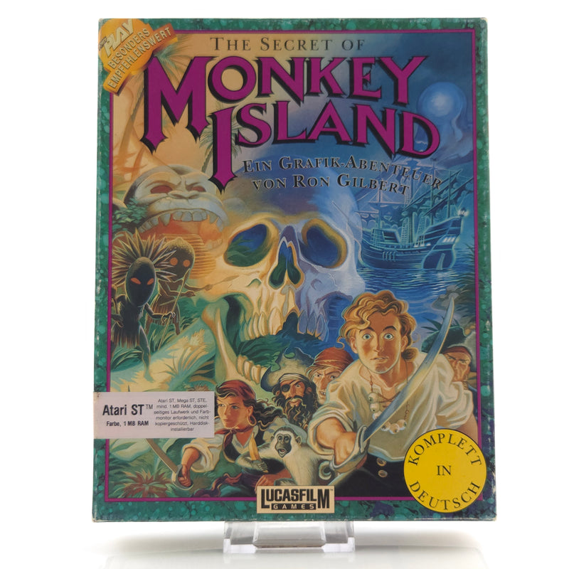 Atari ST STE Spiel : The Secret of Monkey Island - Diskette Anleitung OVP