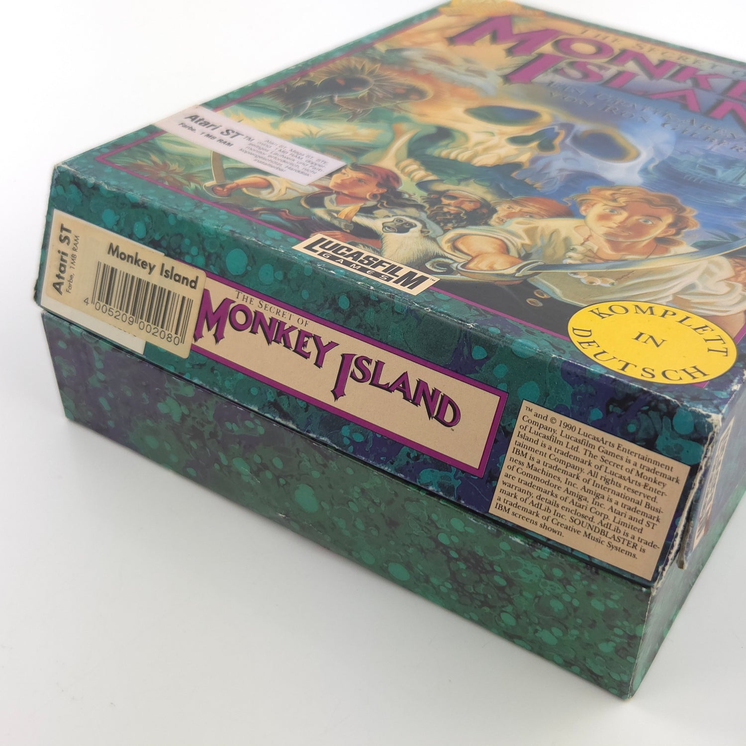 Atari ST STE Spiel : The Secret of Monkey Island - Diskette Anleitung OVP