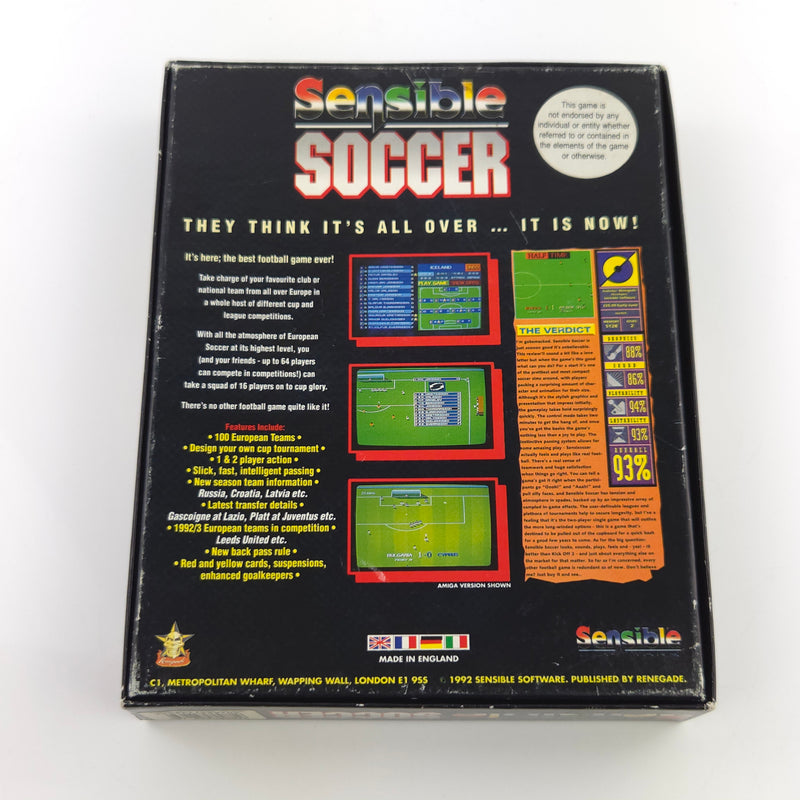 Atari ST STE Spiel : Sensible Soccer European Champions - Diskette OVP