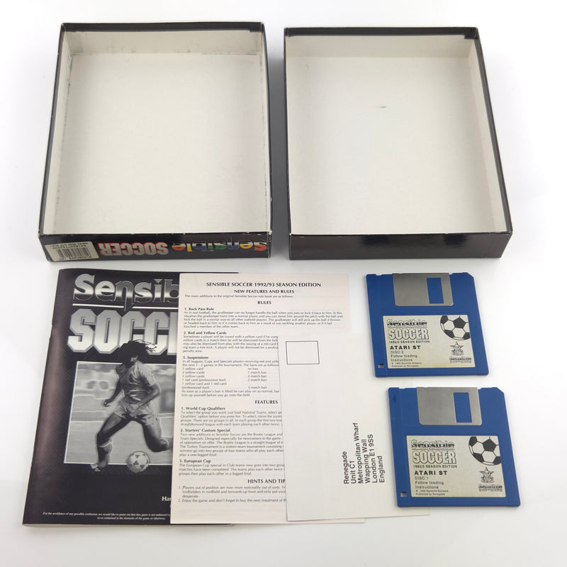 Atari ST STE Spiel : Sensible Soccer European Champions - Diskette OVP