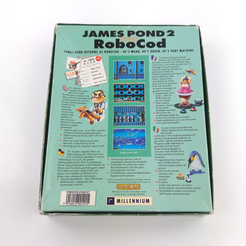 Atari ST STE Spiel : James Pond 2 Codename Robocod - Diskette OVP