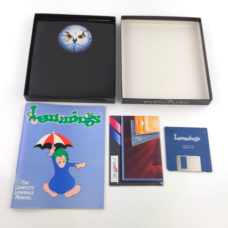 Atari ST STE Spiel : Lemmings - Diskette Anleitung OVP / Psygnosis
