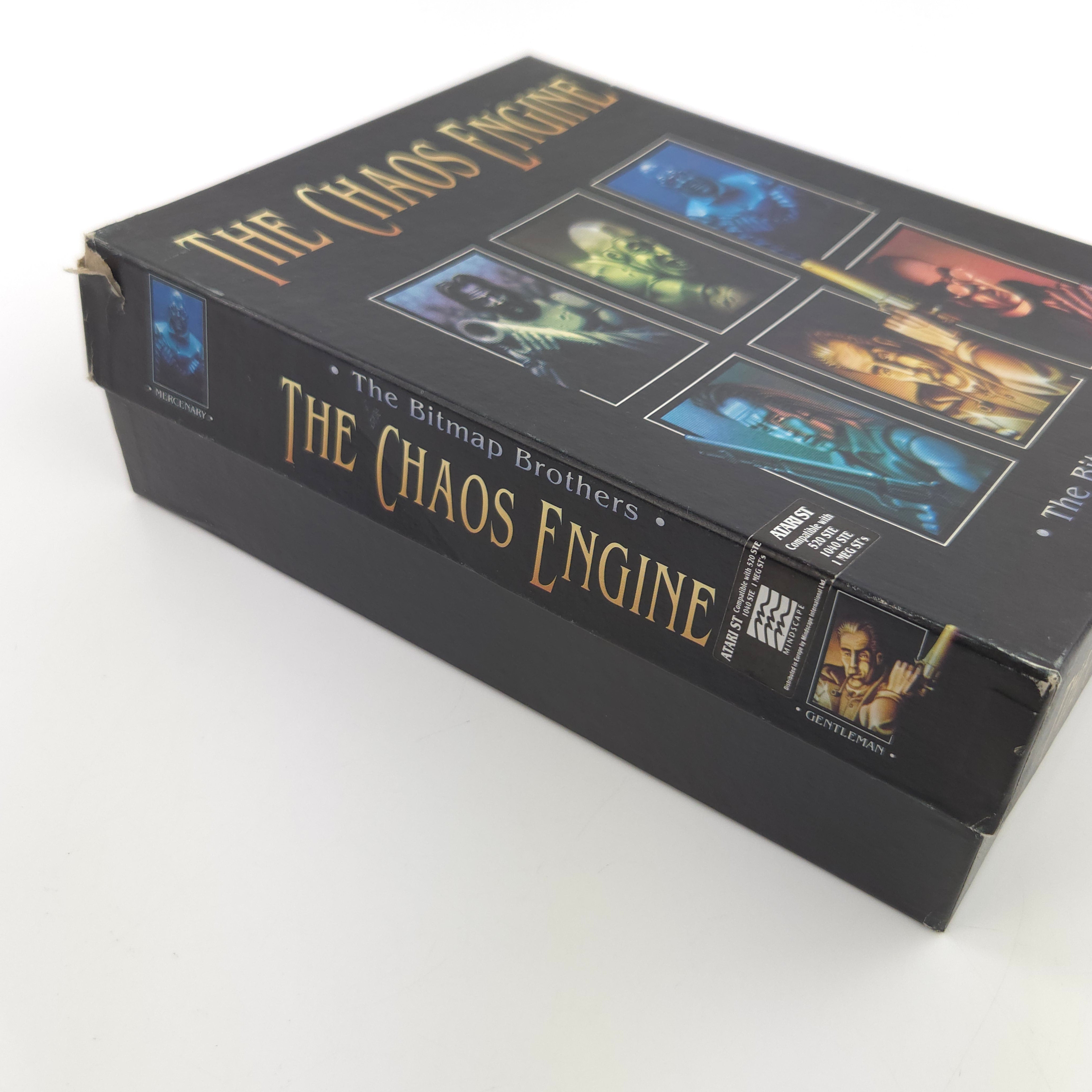Atari ST STE Spiel : The Chaos Engine Bitmap Brothers - Diskette Anleitung OVP